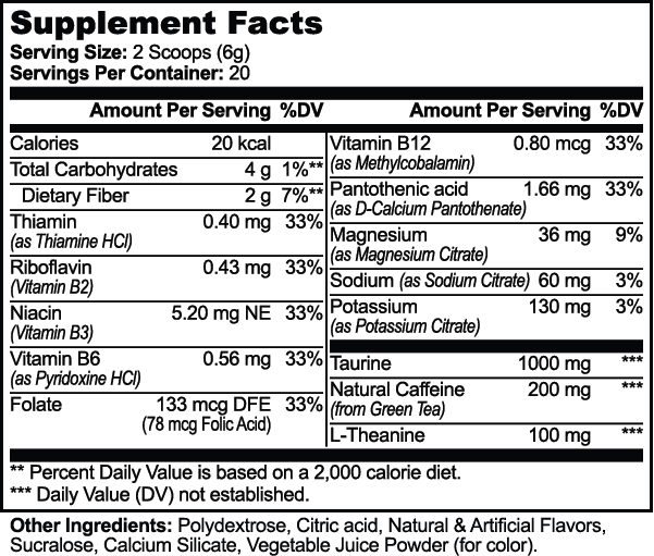 Energy Powder – Yuzu