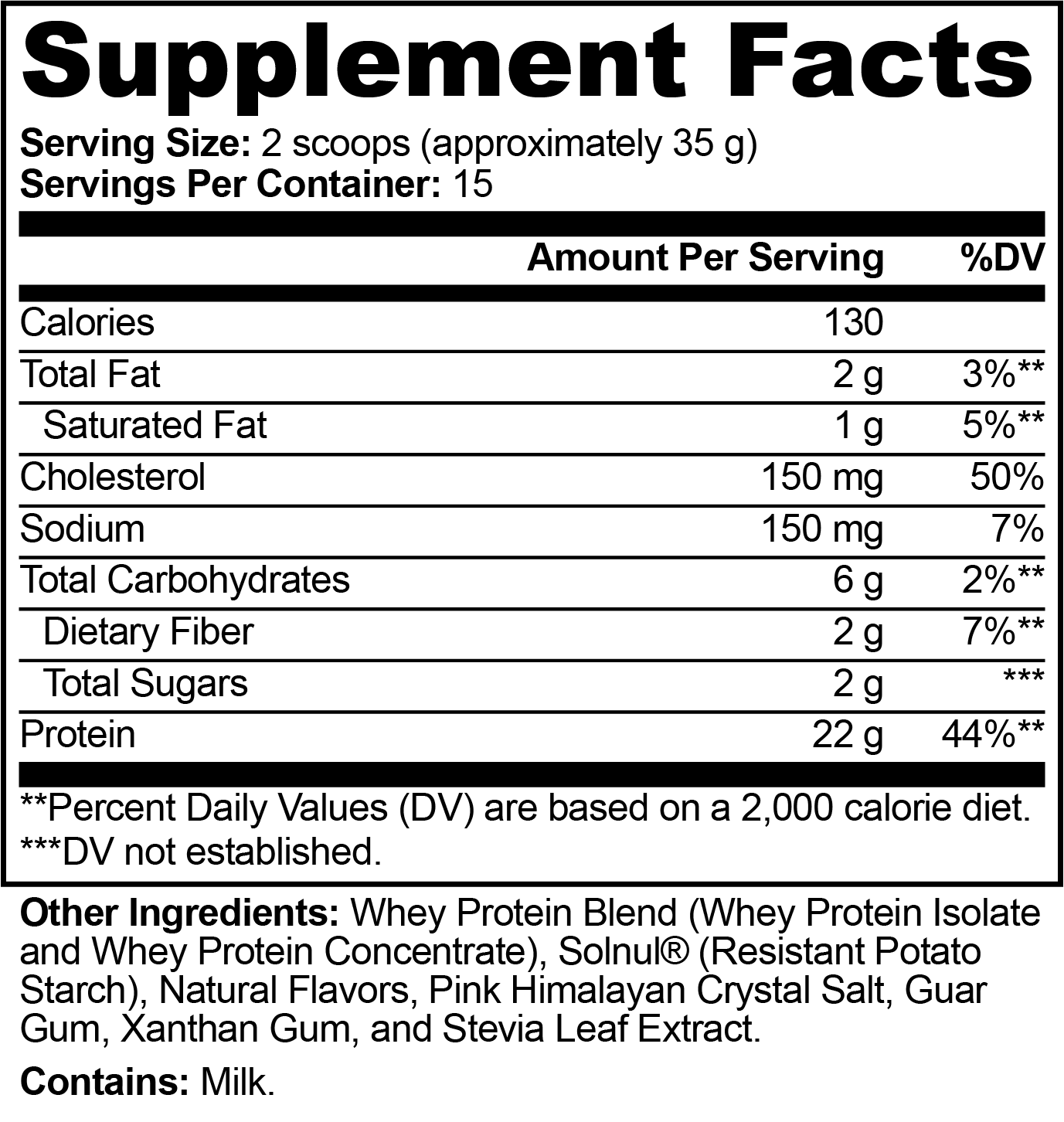 Performance Whey Protein Blend – Chocolate