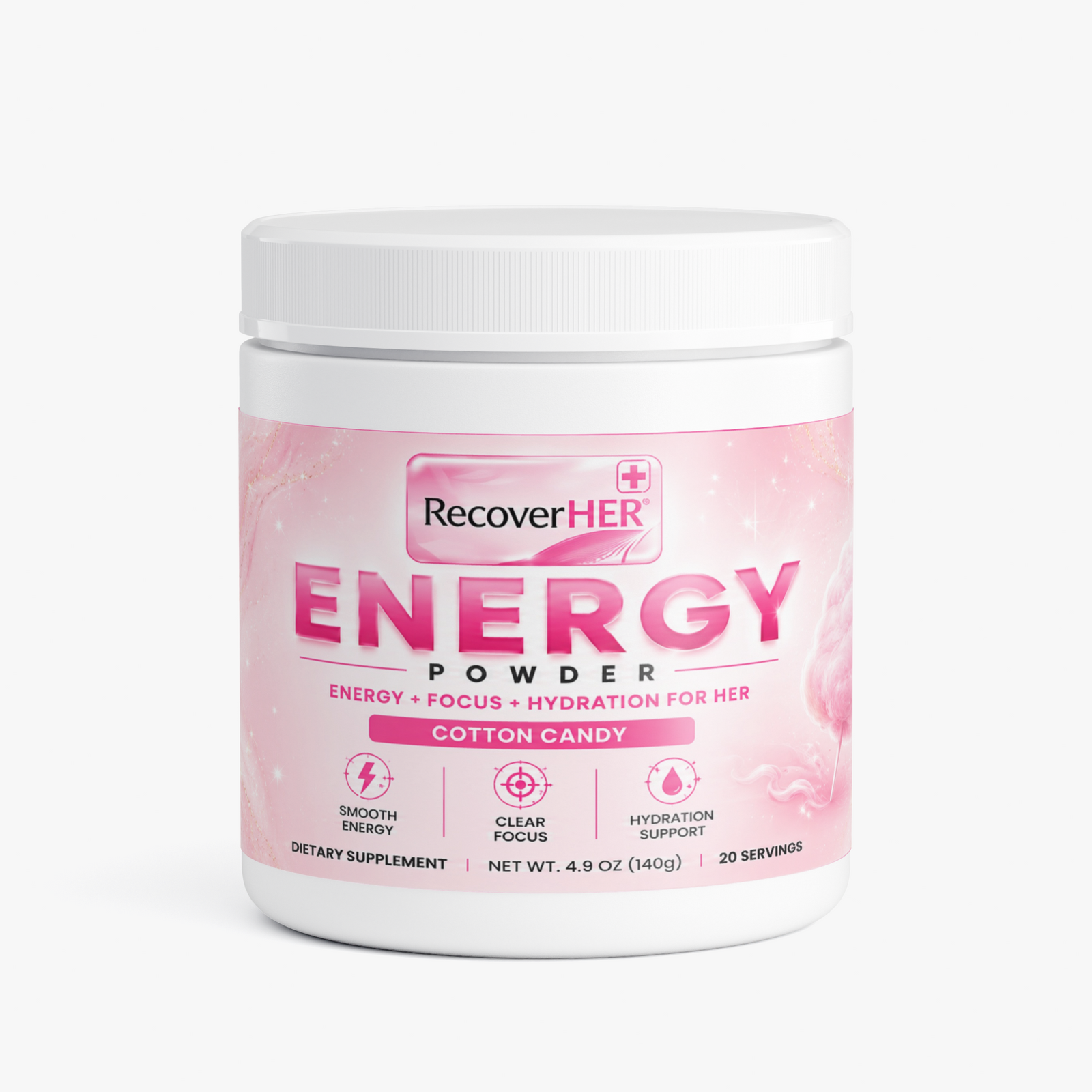 Energy Powder – Cotton Candy
