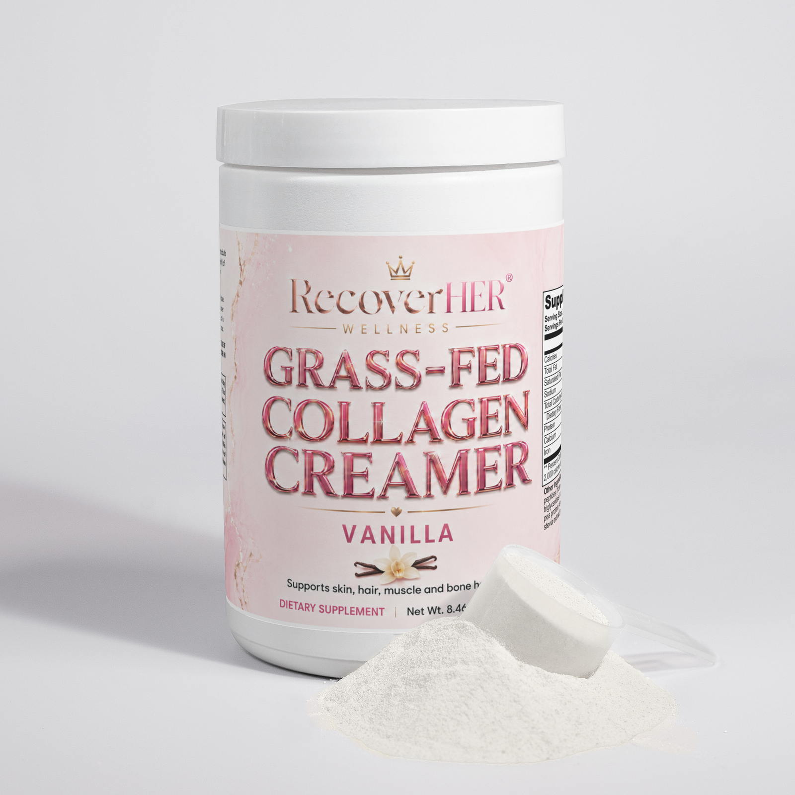 Grass-Fed Collagen Creamer (Vanilla)
