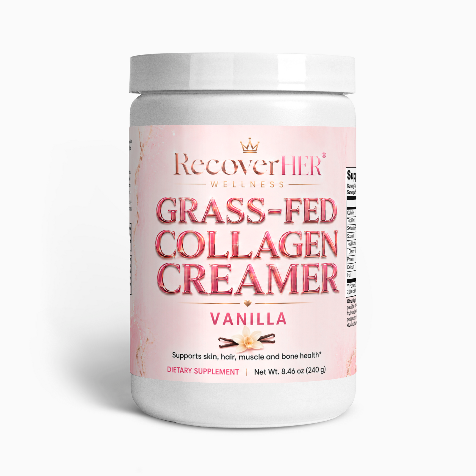 Grass-Fed Collagen Creamer (Vanilla)