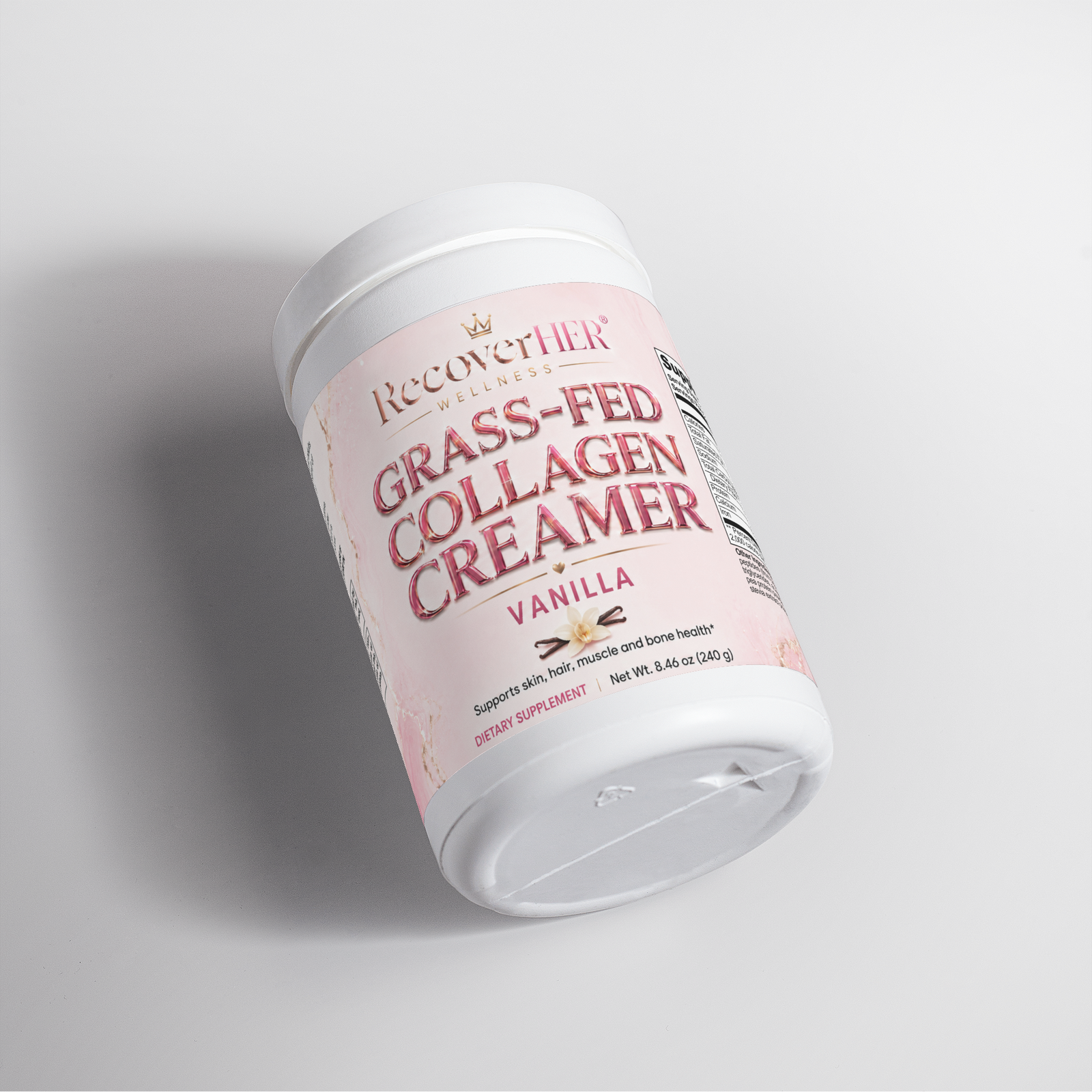 Grass-Fed Collagen Creamer (Vanilla)
