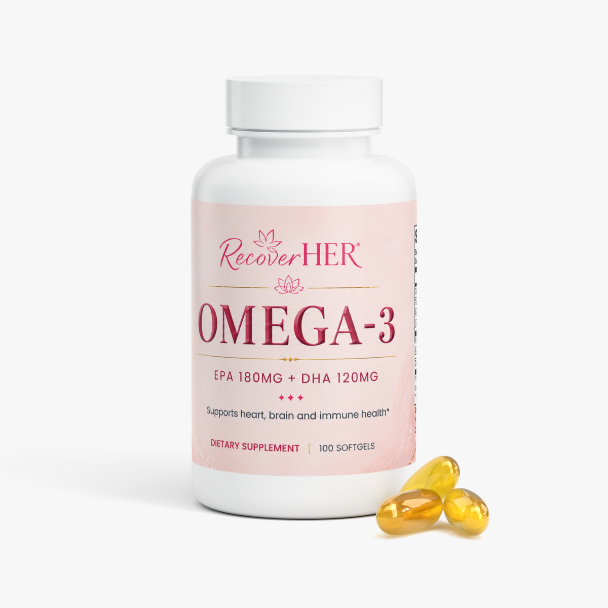 Omega-3 EPA 180mg + DHA 120mg