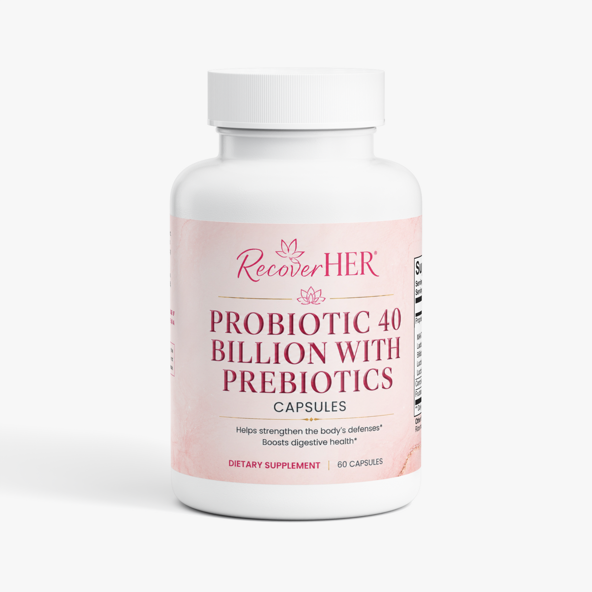 Probiotic 40 Billion with Prebiotics