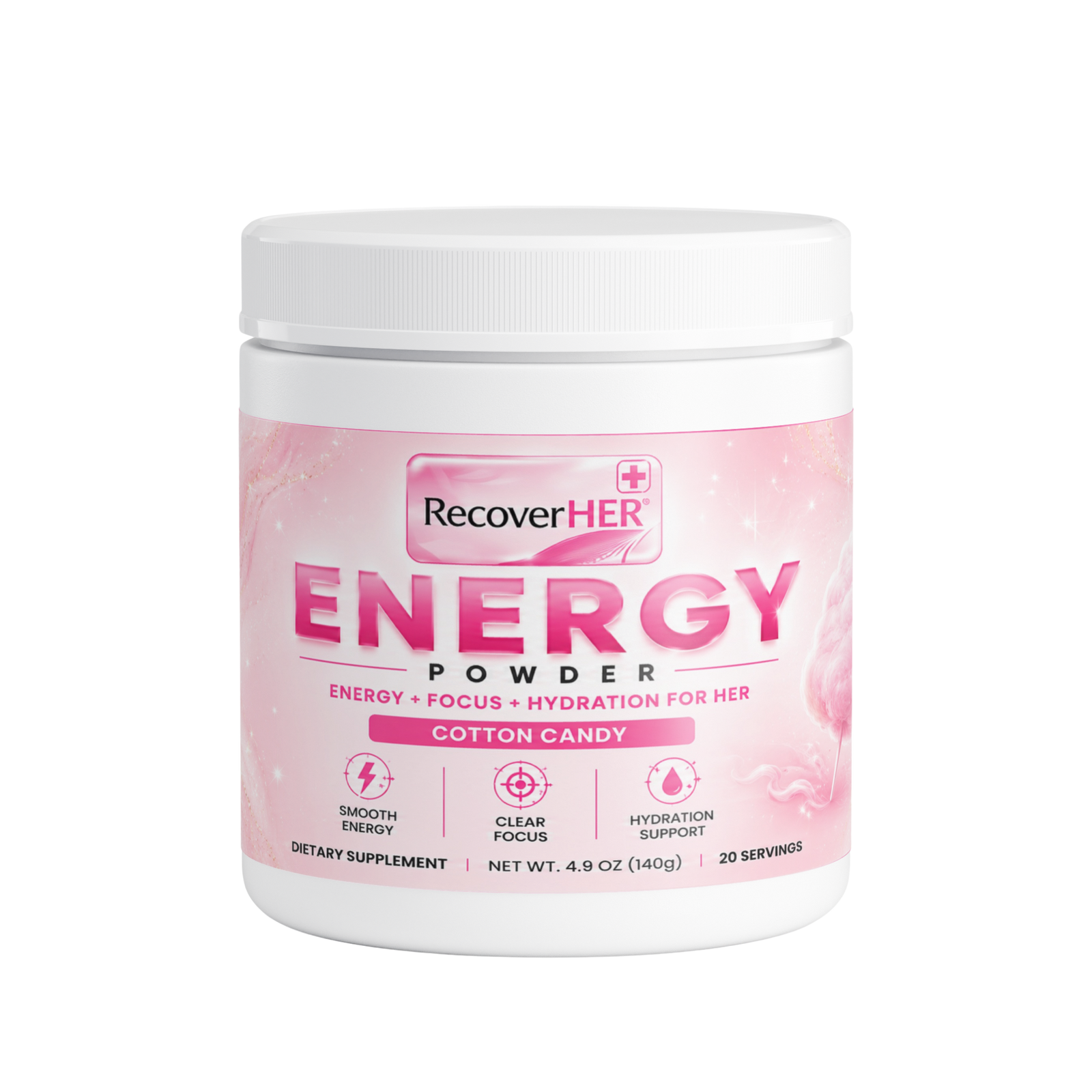 Energy Powder – Cotton Candy