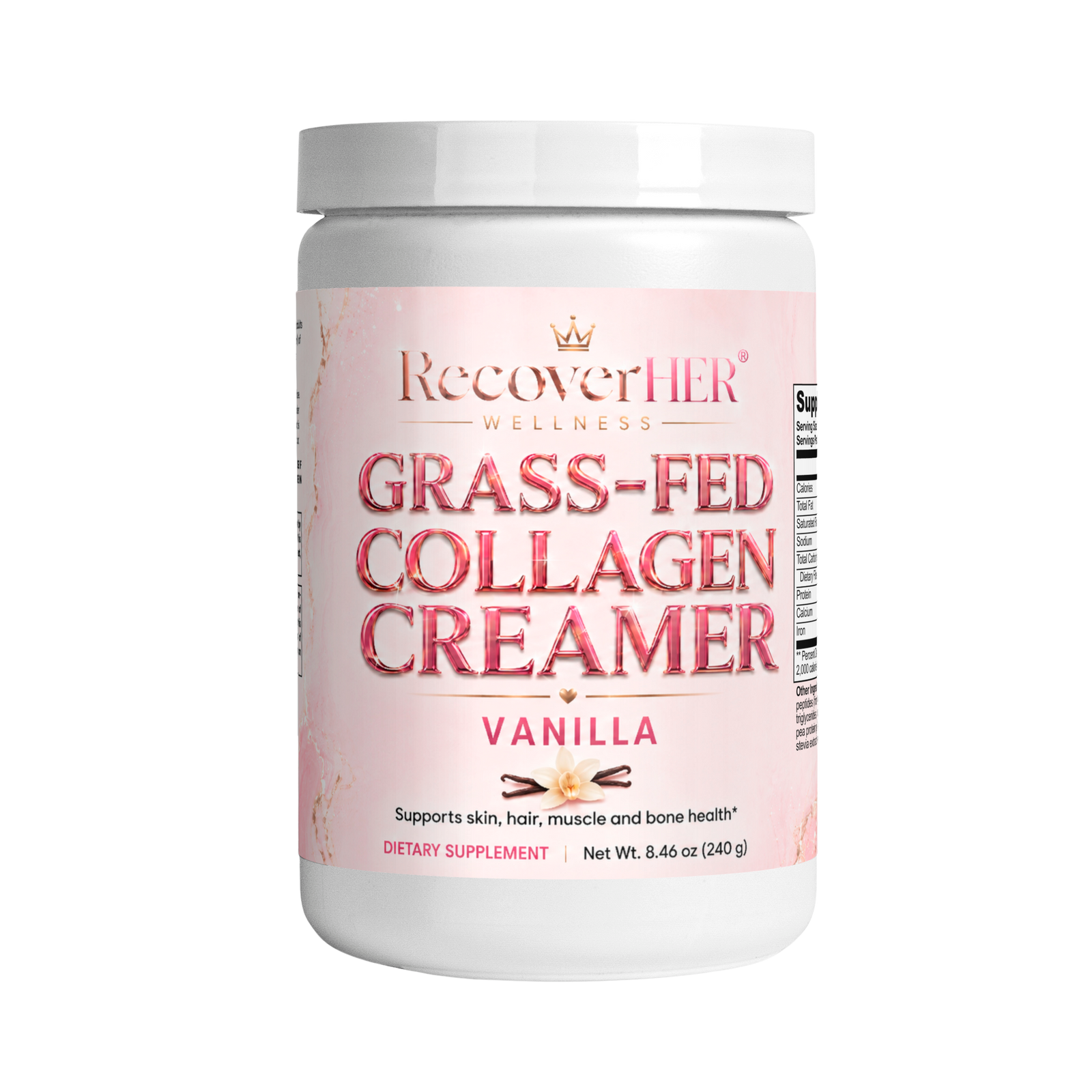 Grass-Fed Collagen Creamer (Vanilla)