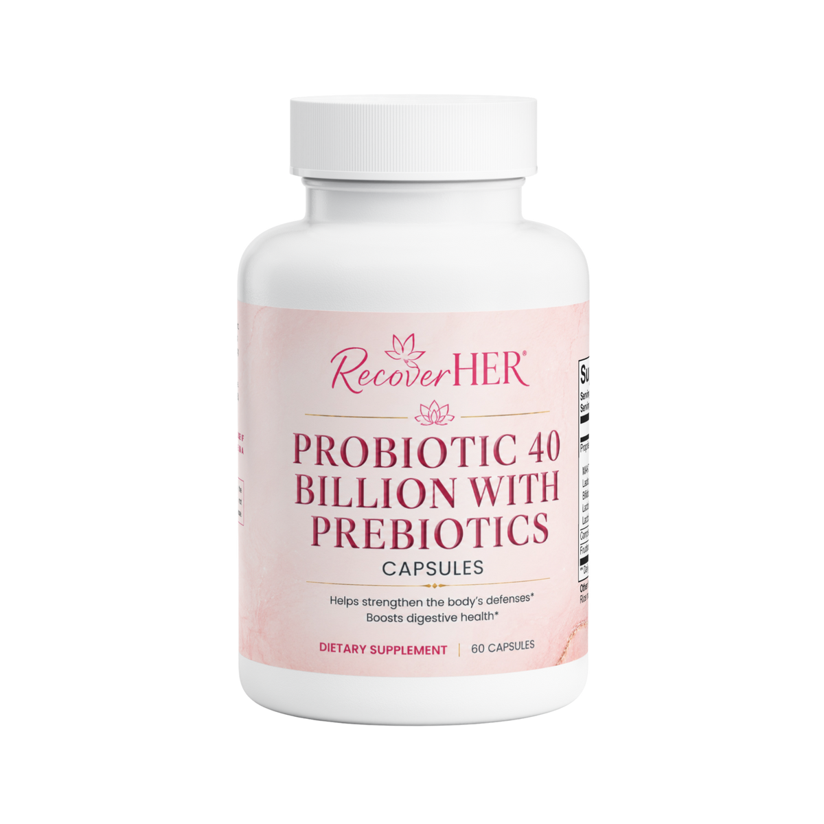 Probiotic 40 Billion with Prebiotics