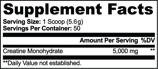 Creatine Monohydrate Powder