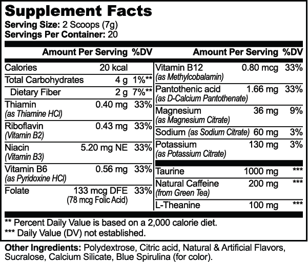 Energy Powder – Cotton Candy